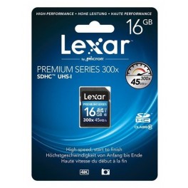 Lexar 16GB Platinum II UHS-I 300x SDHC (Class 10) 