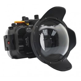 Seafrogs Custodia subacquea per Panasonic Lumix GH5 e GH5S  40 m/130 ft Oblò Dome WA005 E