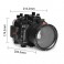 Seafrogs Sony A7R III / A7 III Custodia Sub per ottica (16-35mm)  Dome Port 6" (WA-005 F)